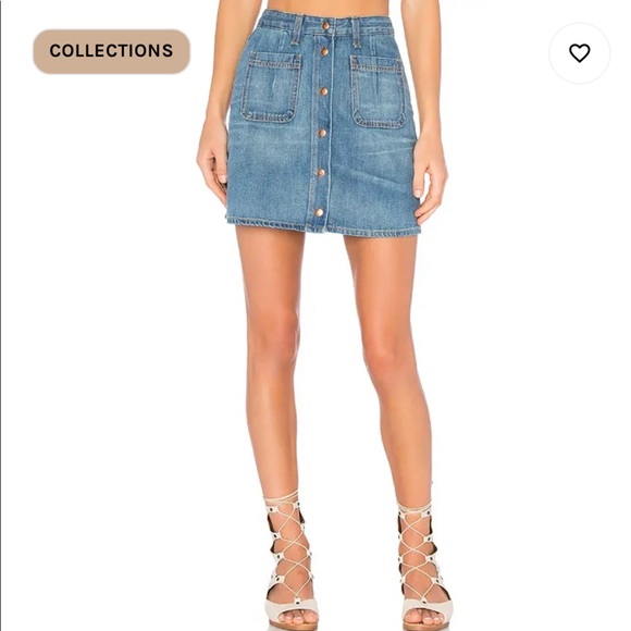 Rag & Bone Santa Cruz Mini Skirt - Picture 1 of 8